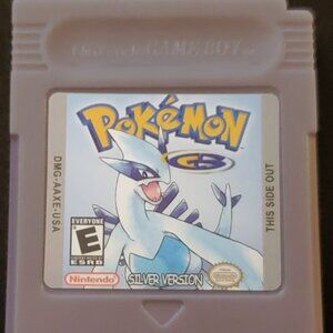 Pokemon Silver GBC Video Game Gameboy Color